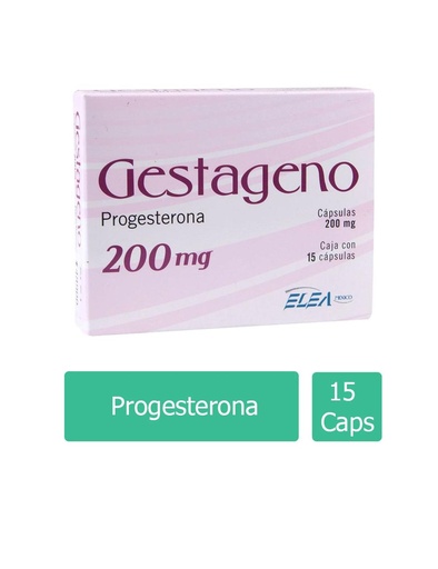 [7502003389524] Gestageno 200 Mg 15 Cápsulas 