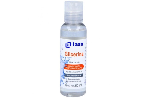 [7501006810349] Glicerina Pura Lasa Humectante 60 Ml 