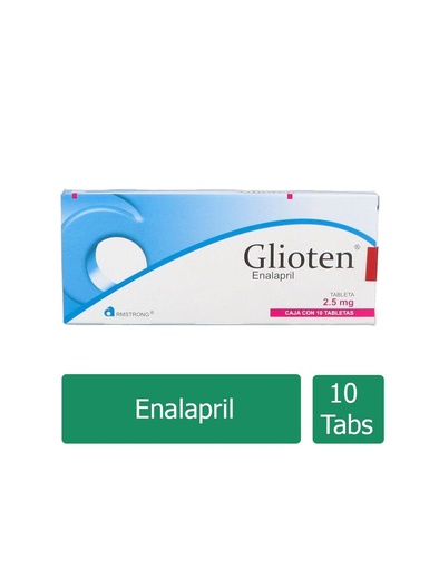 [7501089802200] Glioten 2.5 Mg 10 Tabletas 