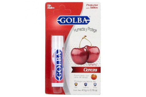 [7501006871722] Pomada Labial Golba Cereza 4.5 G 