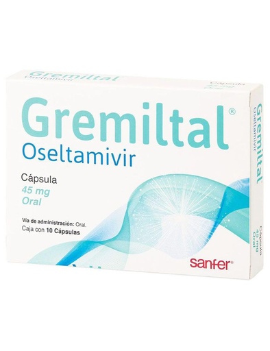 [7501070602437] Gremiltal 45 Mg 10 Cápsulas 