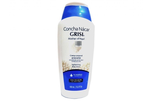 [37836040085] Crema Grisi Concha Nácar Aclarante 400 Ml 