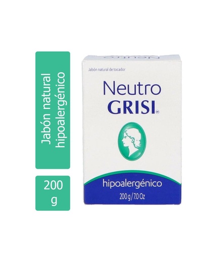 [7501022105276] Jabón Grisi Neutro 200 G 