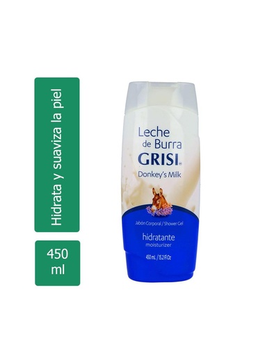 [37836050312] Jabón Líquido Grisi Leche de Burro 450 Ml 