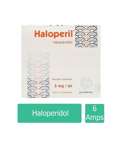 [7501384541521] Haloperil 5 Mg 6 Ampolletas 1 Ml 