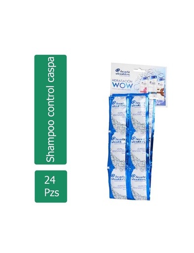 [7590002008898] Shampoo Head & Shoulders Limpieza Renovadora 24 Sobres 10 Ml 