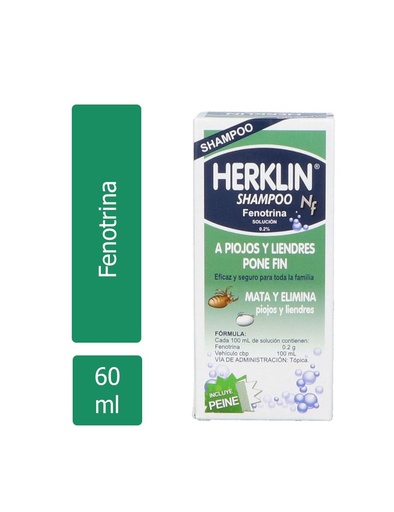 [7501089810021] Herklin Shampoo 60 Ml 