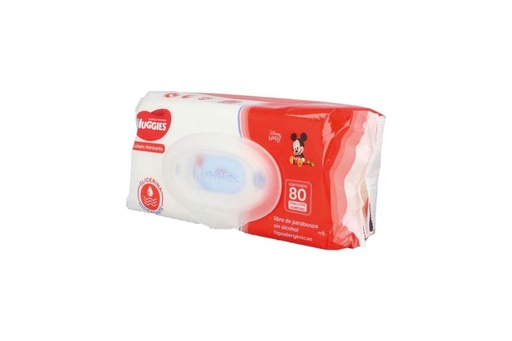 [7501943454743] Toallas Húmedas Huggies Cuidado Hidratante 80 Piezas 