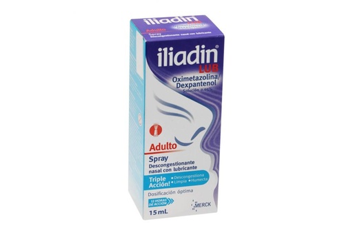 [7501298223766] Iliadin LUB Adulto 0.05% Descongestionante Nasal Spray 15 Ml 