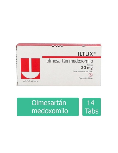 [7841141002828] Iltux 20 Mg 14 Tabletas 
