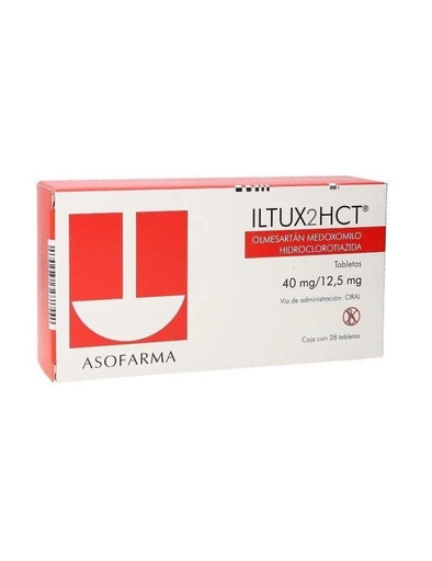 [7841141003900] Iltux 2Hct 40/12.5 Mg 28 Tabletas 