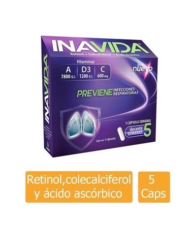 [7506400900627] Inavida Caja Con 5 Cápsulas