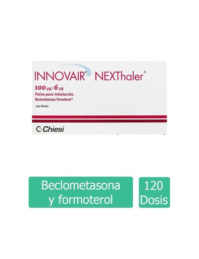 [7506358100087] Innovair Next 100/6Ug Polvo 120 Dosis 