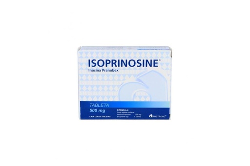 [7501089809568] Isoprinosine 500 Mg 20 Tabletas 