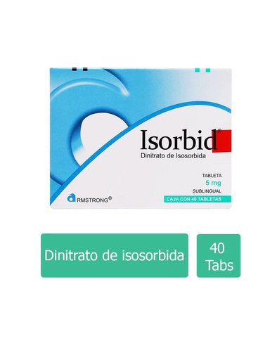 [7501089802958] Isorbid Subling 5 Mg 40 Tabletas 