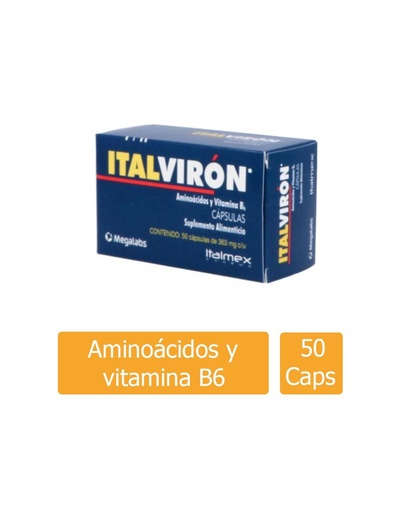 [7501390912513] Italviron 25/2.50 Mg 50 Comprimidos 