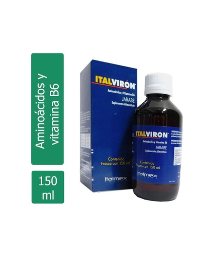 [7501390912520] Italviron Jarabe Caja Con Frasco Con 150 Ml