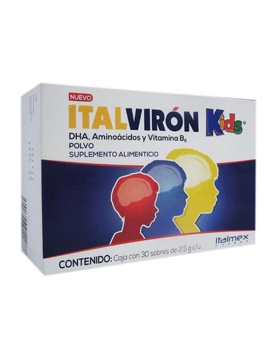 [7501390912988] Italviron Kids Polvo Caja Con 30 Sobres