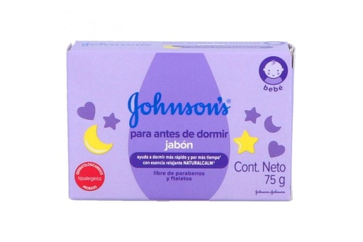 [7501007502441] Jabón Johnson´S Baby Antes De Dormir Caja Con Barra De 75 Mg