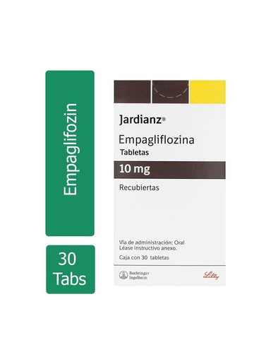 [7501034600196] Jardianz 10 Mg Recubiertos 30 Tabletas 