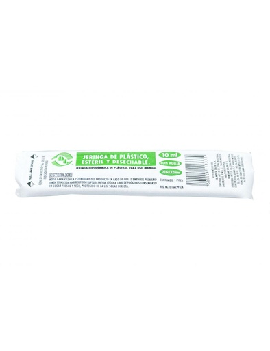 [7501128113335] Jeringa Desechable Dl 10 Ml 21 G X 32 Mm 