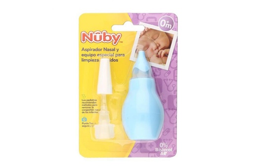 [48526001729] Aspirador Nuby Nasal Y De Oído 