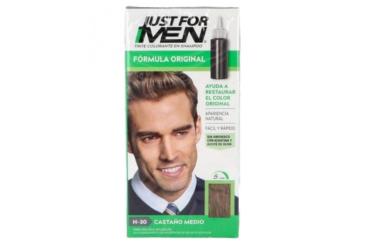 [7501080111134] Tinte Just For Men Castaño Medio 60 Ml 
