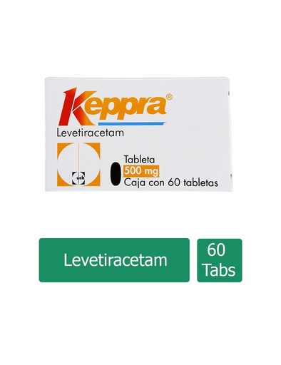[7501088507687] Keppra 500 Mg 60 Tabletas 