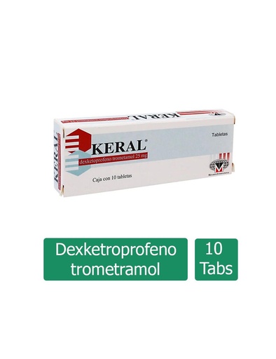 [7501385494192] Keral 25 Mg 10 Tabletas 