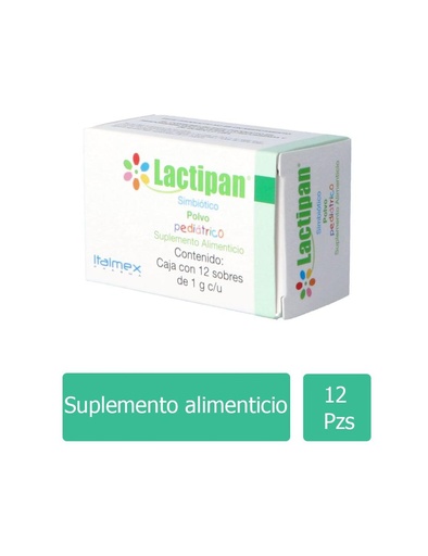 [7501390911264] Lactipan Pediátrico Polvo Caja Con 12 Sobres