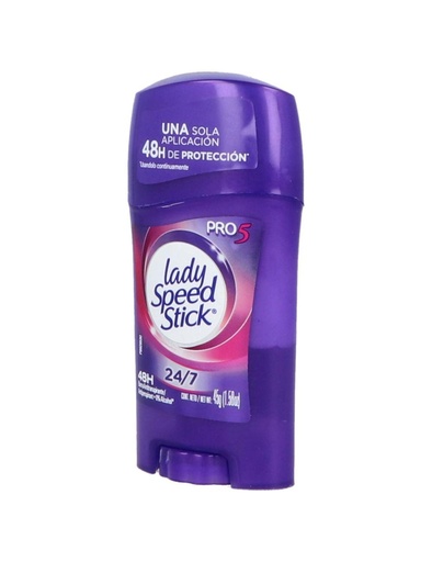 [7509546057545] Desodorante Lady Speed Stick Pro 5 En 1 Stick 45 G 