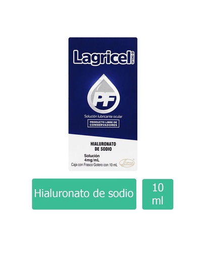 [736085413359] Lagricel Ofteno 4 Mg Frasco 10 Ml 