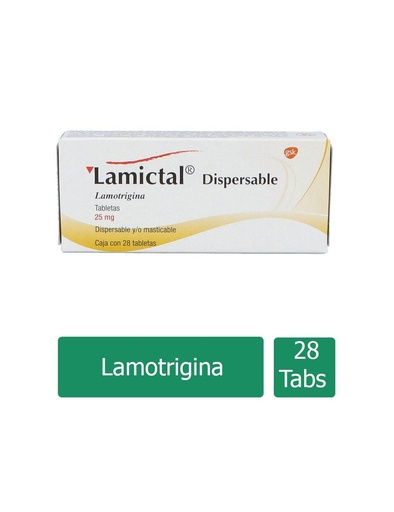 [7501046428696] Lamictal 25 Mg Dispersable 28 Tabletas 