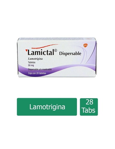 [7501046427576] Lamictal 50 Mg Dispersable 28 Tabletas 