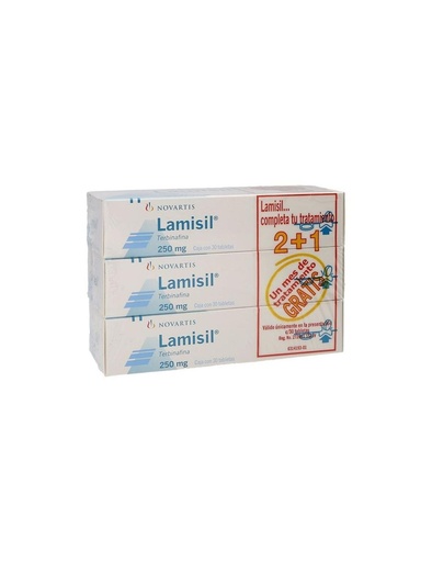 [7501124814090] Lamisil 250 Mg 30 Comprimidos Oferta 2+1 