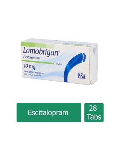 [7501125154621] Lamobrigan 10 Mg 28 Tabletas 