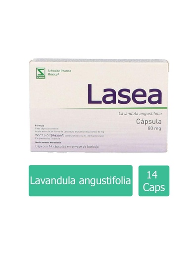 [7501168890227] Lasea 80 Mg 14 Cápsulas 