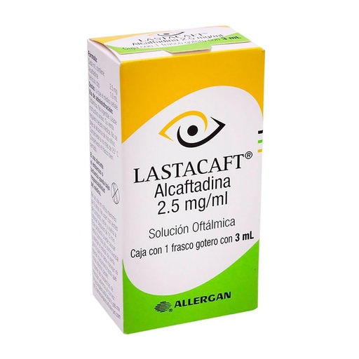 [7501201401014] Lastacaft 2.5 Mg/Ml 3 Ml 