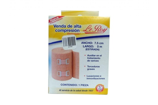 [729513133035] Le Roy Venda De Alta Compresión 7.5Cmx5M Caja Con 1