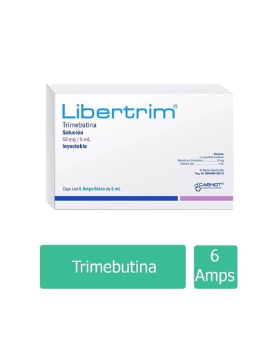 [7501124183271] Libertrim 50 Mg 6 Ampolletas 5 Ml 