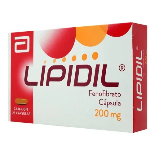 [7501033958762] Lipidil 200 Mg 28 Cápsulas 