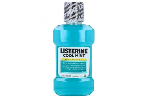 [312547321808] Antiséptico Listerine Cool Menta 250 Ml 