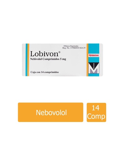 [7501385494901] Lobivon 5 Mg 14 Comprimidos 