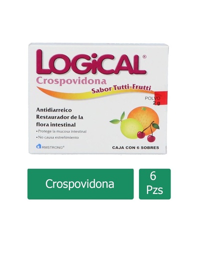 [7501089809230] Logical Tuttifrutti 2 G 6 Sobres 
