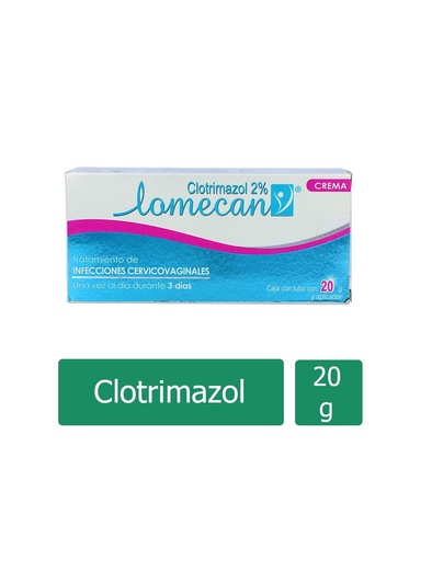 [650240011153] Lomecan V Crema Vaginal Tubo 20 G 