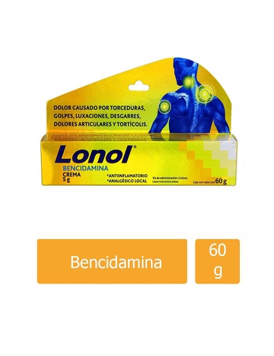 [7501165011410] Lonol 5 % Crema 60 G 