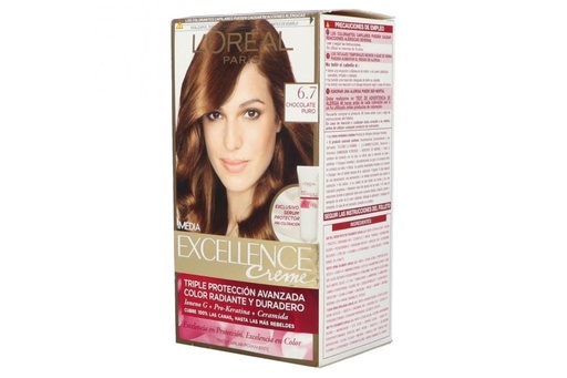 [7506078921603] Tinte Imédia Excellence De L’Oréal Paris 6.7 Chocolate Puro 