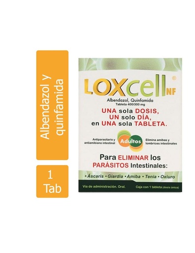 [7502224227339] Loxcell NF 400/300 Mg 1 Tableta 