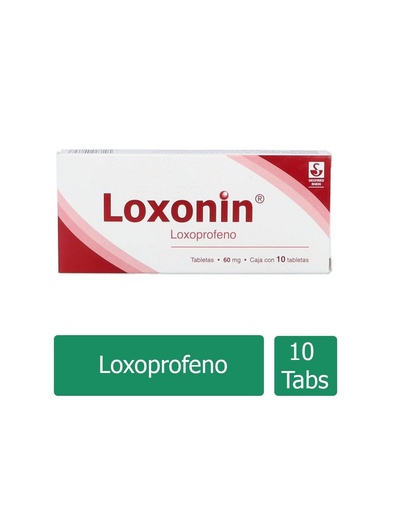 [7501300408693] Loxonin 60 Mg 10 Tabletas 