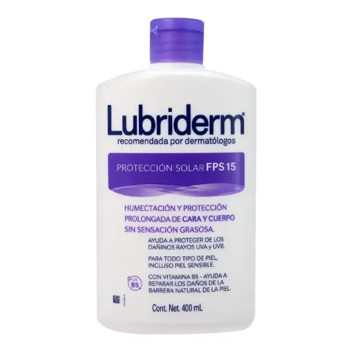 [7702035457639] Crema Lubriderm UV FPS15 400 Ml 